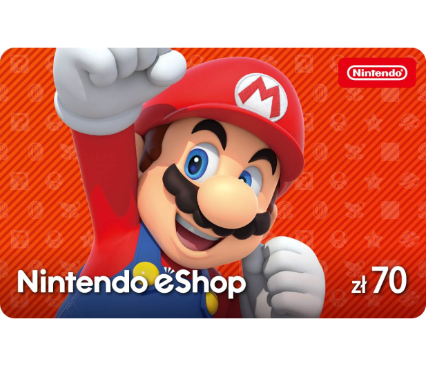 Nintendo eShop Card – 70 PLN - 1387218 - zdjęcie